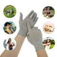 thumbnail image 4 of Unique Bargains 1 Pair Sunblock Mittens Ditsy Floral Sun Block Driving Gloves for Women Gray, 4 of 5