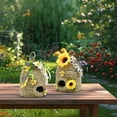 thumbnail image 4 of Hemp Rope Woven Honeycomb Ornament B, Beehive Decoration 1 Pack Country Decorative Beehive Natural Beehive Theme Decoration Spring Summer Country Farmhouse Kitchen Table Tiered Tray Decorat, 4 of 4