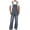 Light Blue, variant on Denim Bib Overalls for Men, Jean Fashion Casual Overalls, Relaxed fit Utility Workwear with Pockets