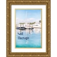 thumbnail image 1 of Murdock, Ramona 11x14 Gold Ornate Wood Framed with Double Matting Museum Art Print Titled - Sail Therapy, 1 of 4