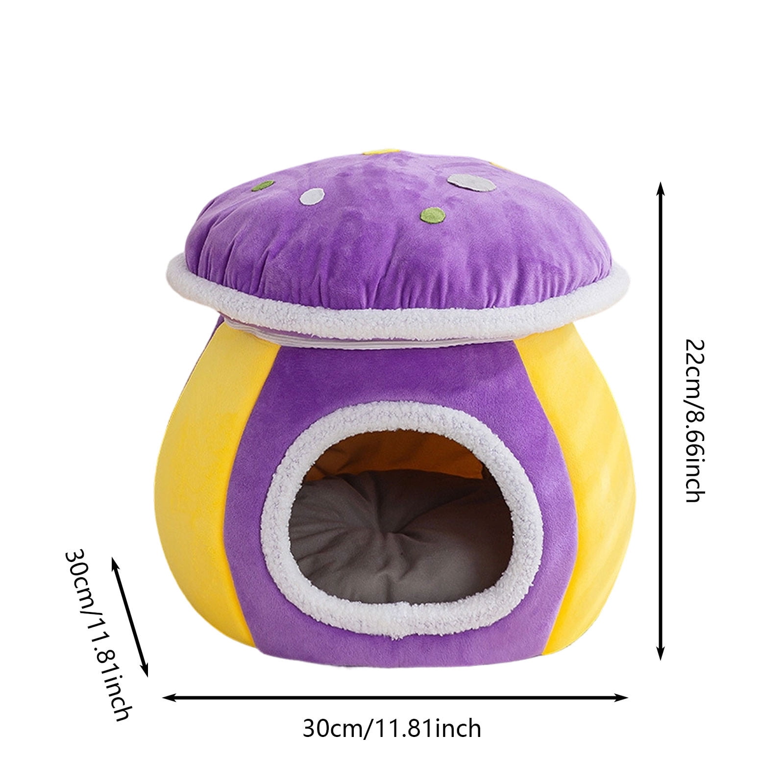 Pet Bed for Indoor cozy retreat with detachable cushion versatile design for cats dogs home use