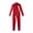 Red, variant on YunPes Girls Solid Metallic Glossy Leotard Jumpsuit Soft Stretchy Shiny Long Sleeve Onesies Halloween Dress-Up Party Performance Wear