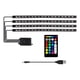 thumbnail image 5 of Tira de luces para coche de 72 luces con control por aplicación, regalo musical, luces interiores universales para debajo del tablero, kit de iluminación para mujeres y hombres 5V, 5 of 7