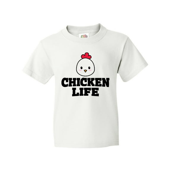 Inktastic Chicken Life Youth T-Shirt