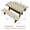 Brown, variant on Mizhona Fitted Picnic Table Cover with Bench Covers Pink Floral Rectangle Table Cloth Waterproof Windproof Elastic Edge Reusable for Outdoors BBQ Patio 72"X30"