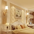 thumbnail image 3 of Nordic Wall Lamp with Switch Living Room Bedroom Bedside Modern Simple Led Indoor Wall Lights Glass Shade Decor Miroir Mural, 3 of 6