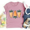thumbnail image 4 of Plebaso T-Shirts de Pâques pour Femmes Manches Courtes Graphiques Hauts Imprimés Décontractés Mode pour Femmes, 4 of 6