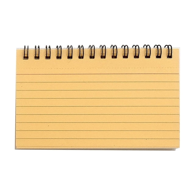 Clearance! 50 Pieces Multicolor Index Cards 3X5 Inches Ruled Index Cards Sprial Note Taking Paper In Multiple Colors for School Learning Memory Recipe Memo Scratch Pad Diy Greeting Card Multi-Color