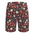 thumbnail image 6 of Kdxio Winter Holiday Christmas Pattern Mens Casual Shorts - Drawstring Summer Beach Sports Shorts for Men, 6 of 9
