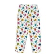 thumbnail image 7 of Fotbe Ladybugs And Flowers Women's Pajama Pants,Sleepwear Pants,Pj Bottoms Drawstring And Pockets-Large, 7 of 7