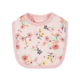 thumbnail image 3 of Gerber Baby Girl Terry Bibs, 3 (One Size), 3 of 6