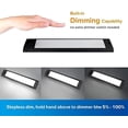 thumbnail image 5 of Dream Lighting 8.6" Sweep Sensor LED Under Cabinet Light,for RV Camper Kitchen Closet,Black Shell,Bright White, 5 of 9