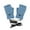 Blue, variant on TERGAYEE Winter USB Heating Gloves,Full & Half Hands Heated Fingerless Heating Knitting Hands Warmer Washable Design,Heating Gloves,Knitted Convertible Fingerless Gloves