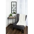 thumbnail image 5 of Kate and Laurel Cassat Modern Casual Window Wall Accent Mirror, Black, 5 of 6