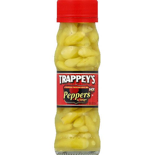 Trappey's Peppers in Vinegar, 4.5 fl oz, (Pack of 12)