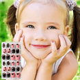 thumbnail image 4 of Uñas de prensa para niños, uñas postizas para niños, puntas de uñas artificiales para niñas, cobertura completa, uñas postizas cortas, decoración de uñas Adepaton Remaches, Sujetadores y más, 4 of 5