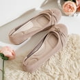 thumbnail image 3 of Women's Wide Width Ballet Flats - Round Toe Office Dressy Casual Shoes, 3 of 6