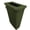 Army Green, variant on LA Linen Spandex Cover fitted for 55 Gallon Trash can on wheels, Hunter Green