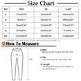 thumbnail image 2 of Zysthvn Casual Capri Pants Women Floral Wide Leg Boho Cropped Pants Elastic Waist Pants for Women with Pockets Lightweight Loose, 2 of 3