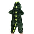 thumbnail image 5 of Bovxnpu Fall Winter Newborn Bodysuit, Infant Rompers, Toddler Boys Girls Cute Cosplay Romper Long Sleeve Hooded Jumpsuit Cute Flannel Clothes, 5 of 8