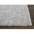 thumbnail image 4 of Nourison Malibu Shag Solid Shag Silver Grey 2'2" x 9'10" Area Rug, (10' Runner), 4 of 7