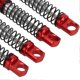 thumbnail image 3 of 4 Set Metal Front Rear Shock Absorber Damper for WPL D12 1/10 RC Car Upgrades PartsRed, 3 of 4