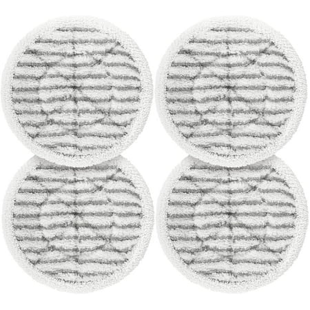 Hometimes Replacement Steam Mop Pads Compatible with Shark S7000 S7020 S7000AMZ S7001 S7001TGT Series Steam & Scrub All-in-One Hard Floor Steam Mop (4 Soft Scrub Pads)