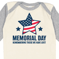 thumbnail image 4 of Inktastic Memorial Day Grunge Remembering Those We Have Lost Boys or Girls Long Sleeve Baby Bodysuit, 4 of 5