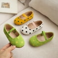 thumbnail image 2 of BGFIPAJG Girls' Polka Dot Ballet Flats, Kids' Elastic Strap Princess Shoes, Lightweight Footwear for 1-6 Year 3.5-4 Years, 2 of 9