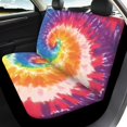 thumbnail image 4 of Uourmeti Car Seat Covers Stretchy Polyester, Compatible with Sedan Seats Van Seats, for Trucks Cars, Tie Dye, 4 of 10