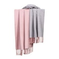 thumbnail image 5 of Women's Pashmina Shawls and Wraps Double Side Color Tassels Long Fall Scarf Pink Free Size, 5 of 5