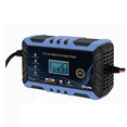 thumbnail image 1 of Cargador Inteligente Bloosom  De 12v 6a Para Batería De Auto Moto Negro c/Azul, 1 of 4