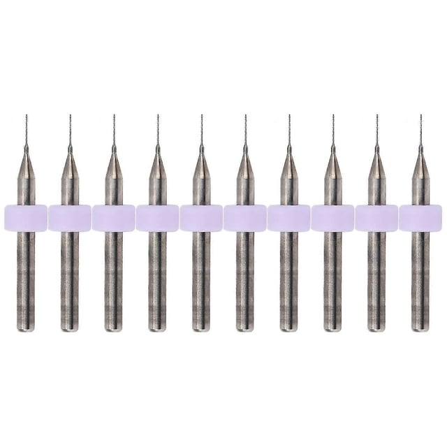 10pcs 0.3mm Cleaning Needle Nozzle Drill Bits Cleaner Tungsten Carbide 3D Printer Accessory