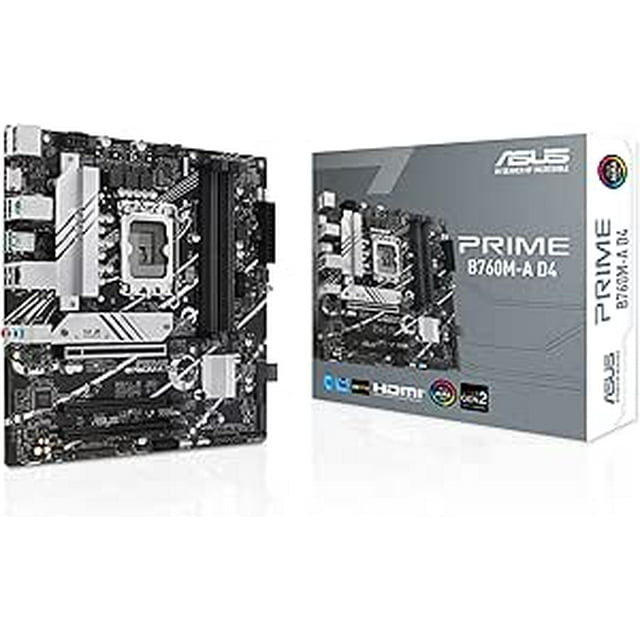 Tarjeta Madre Asus Prime B760M A D4 1700 DDR4 MATX