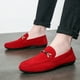 thumbnail image 1 of Zapatos casuales para adolescentes, zapatos para estudiantes de estilo coreano a la moda para hombres, zapatos de moda para hombres, zapatos casuales, zapatos para hombres perezosos sin cordones, 1 of 5