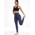 thumbnail image 2 of Cadmus Butt Lifting No Front Seam Workout Leggings for Women Tummy Control High Waist Seamless Pilates, Casual, Gym, Running, 2 of 8