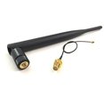 thumbnail image 1 of CENXIFJUDZ Replacement PS4 WiFi Antenna 2.4GHz 6dBi Wireless Router Omni Aerial with SMA Male Connector and SMA Female to UFL, for CENXIFJUDZ PS4 (New) 1 Count, 1 of 2