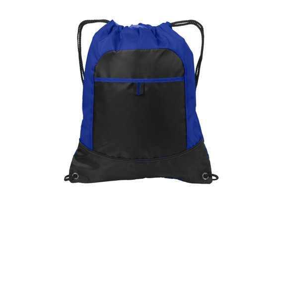BG611 Port Authority Mens Cinch Sack Pocket Cinch Pack