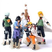Uzumaki Kakashi SASUKE PVC Figure Set Of 5 Pcs