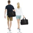 thumbnail image 3 of Lifewit 32 Can Soft Cooler Bag Lightweight Portable Cooler Tote Double Layer, Black, 3 of 7