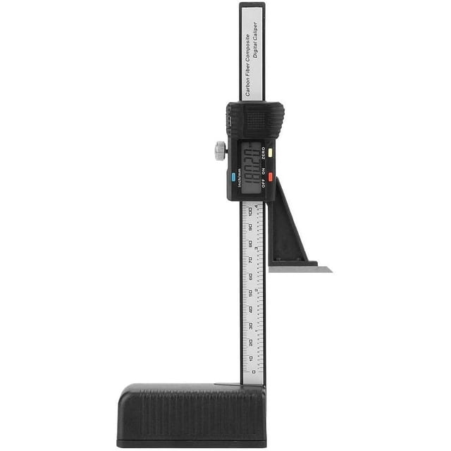 BN-0-150mm Avec jauge de hauteur à ffichage numérique électronique magnétique, Table à bois scie règle de hauteur règle de traçage