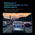 thumbnail image 2 of SJCAM M60 4K 30FPS Dash Cam Front for Car GPS Dashboard Camera Recorder Dashcam 170° Wide Angle Built-in WiFi Night Vision with 2.0 Inch TFT Screen Type-C Power Supply, 2 of 8
