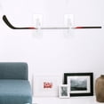 thumbnail image 3 of WESIEVYA Hockey Stick Display Holder Wall Mount 1 Set Wooden for Sports Equipment Storage Decor, 3 of 8