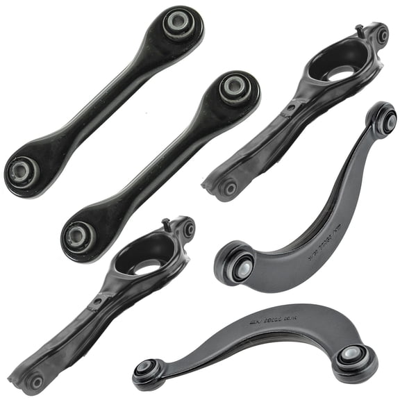 TRQ Rear Control Arm Set Fits 2000-2011 Ford Focus 2008-2010 Volvo C30 2004-2011 S40 MA5512100