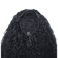 thumbnail image 7 of Belle Societe Kinky Straight Drawstring Ponytail Extension, 20in, 140g, Color 1B, Non-Toxic, Organically Treated, Quick Easy Install, 7 of 7