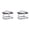A-2Pcs, variant on Portable Clear Makeup Bag, Double Layer Transparent Cosmetic Bag with Zipper, Waterproof Travel Toiletry Bag , Carry Pouch with Handle for Vacation Bathroom Beach Organizer