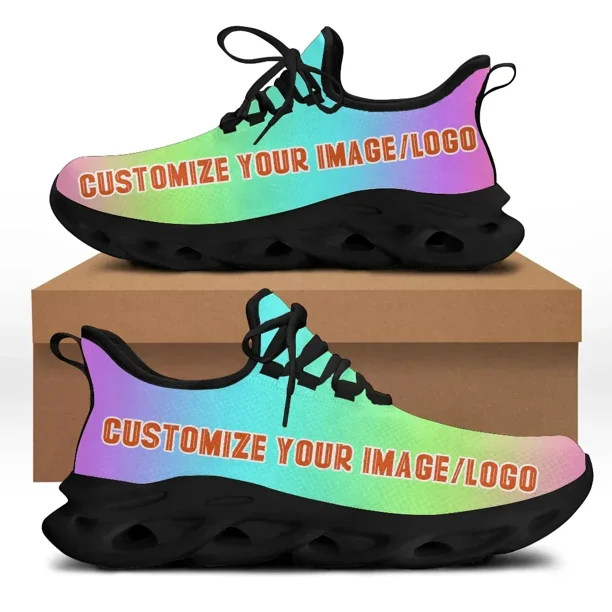 Zapatos planos con estampado de notas musicales para mujer, zapatillas deportivas cómodas con plataforma y cordones,
