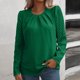 thumbnail image 1 of ICHUANYI Liquidación Mujer Impreso Casual Suelto Cuello Redondo Manga Larga Camiseta Tops Blusa ICHUANYI WER202308173506, 1 of 4