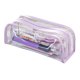 thumbnail image 1 of Estuche portátil transparente de gran capacidad Ozmmyan, multifuncional, morado, ideal para que los niños estudien por menos., 1 of 3