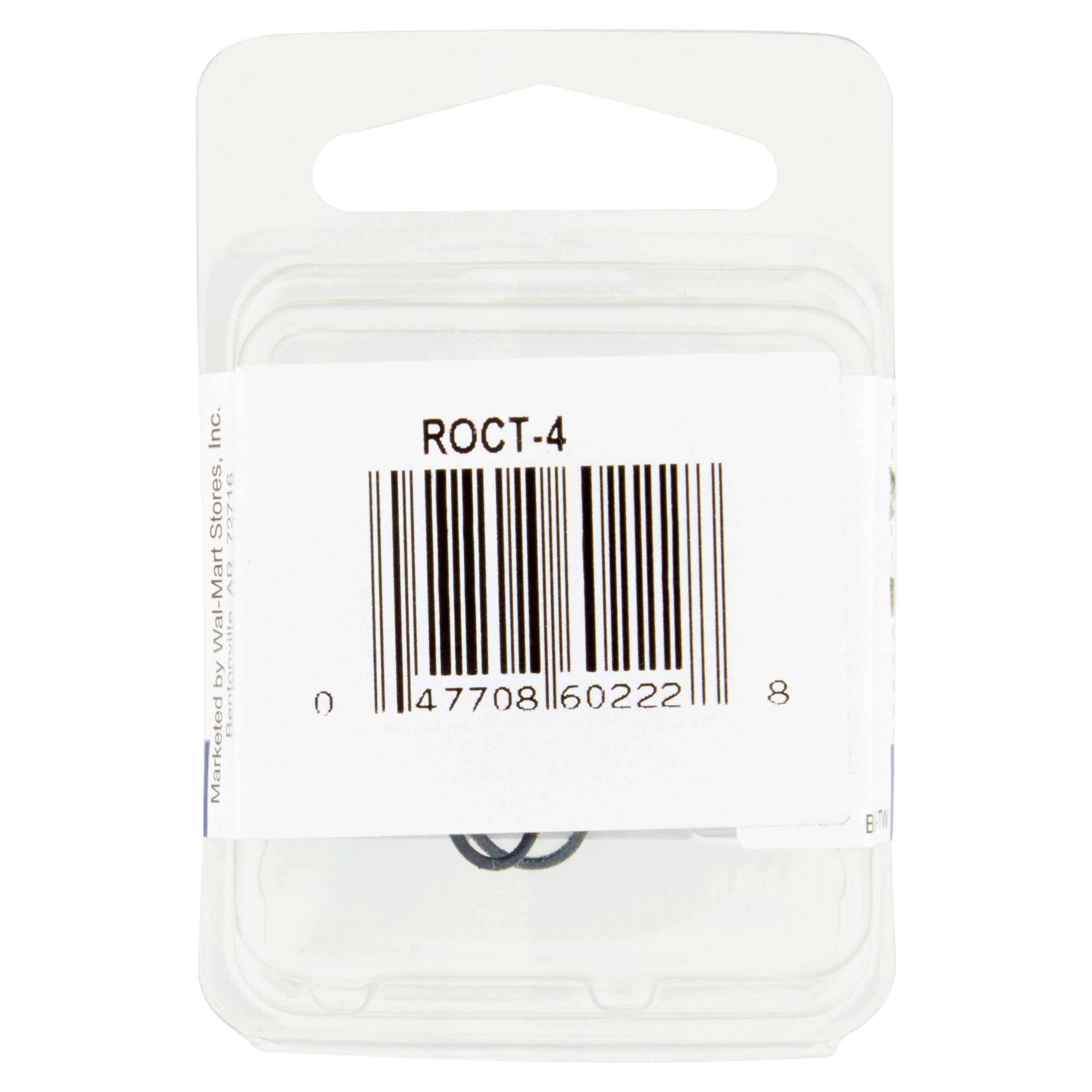 Eagle Claw ROCTW-4 Octopus Hook, Black, Size 4, 20 Pack